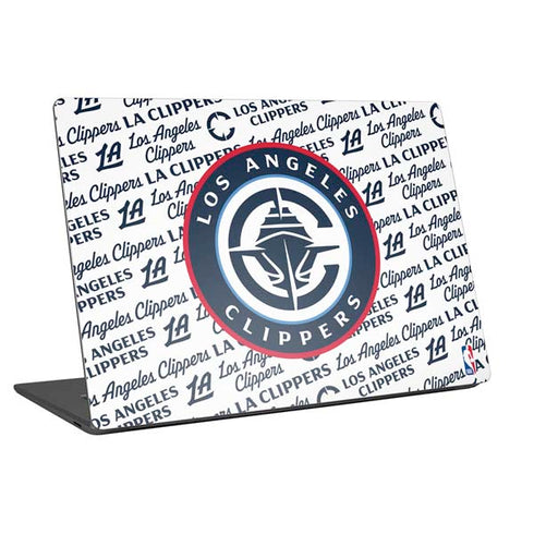 NBA Los Angeles Clippers Blast Text Universal Laptop 16.6in (13.4 x 9.7in) Skin